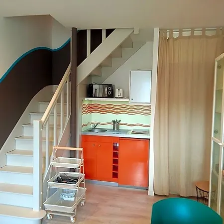 Duplex L'ecole Buissonniere לינה וארוחת בוקר Trouville-la-Haule