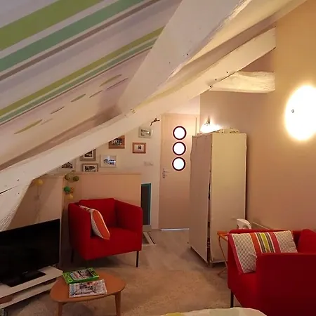 לינה וארוחת בוקר Duplex L'ecole Buissonniere Trouville-la-Haule